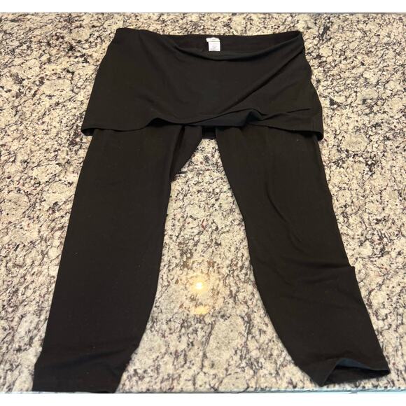 Cabi 3399 skirted leggings women’s size XL black - Picture 2 of 9
